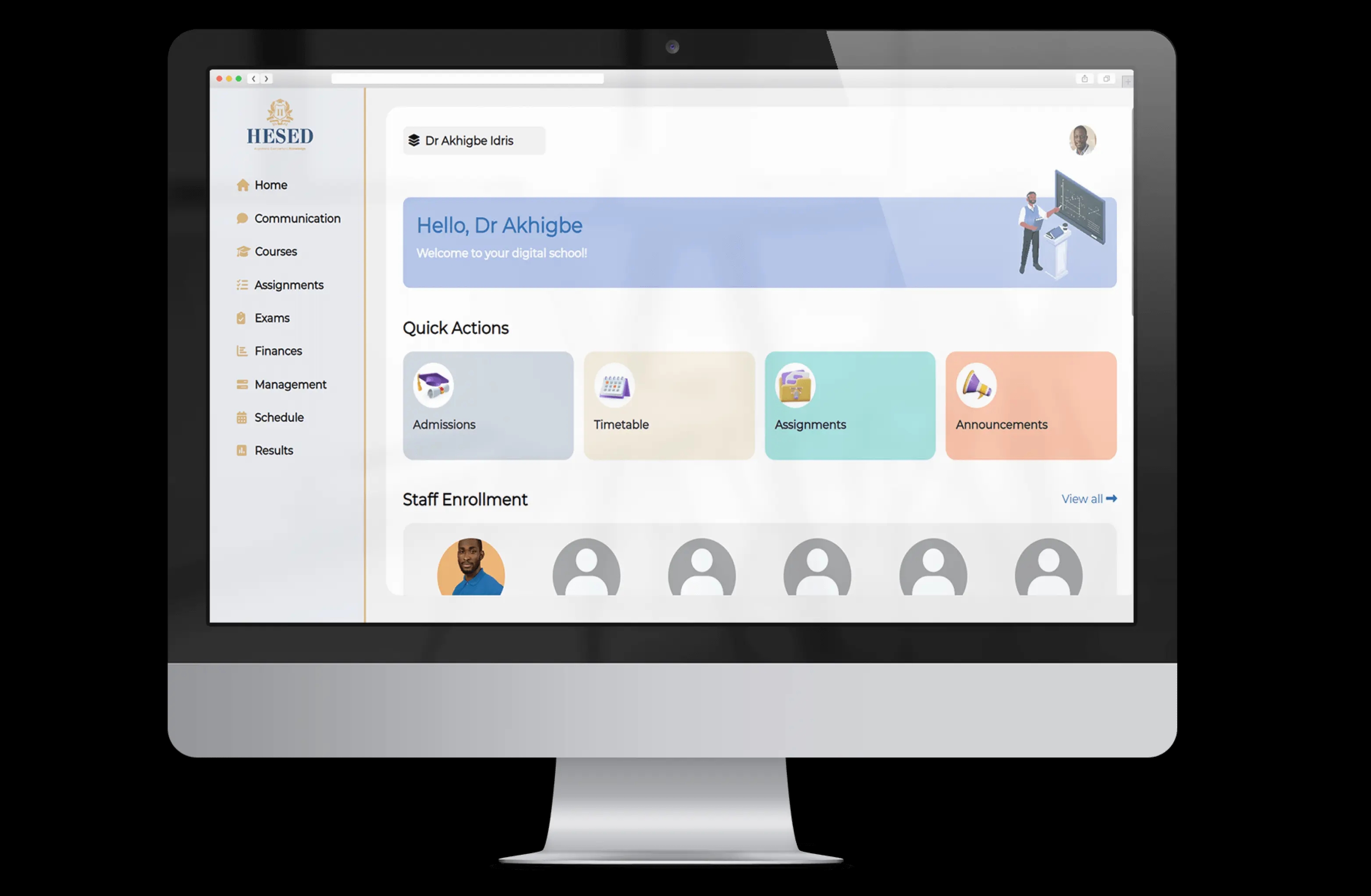 Demo of School Management Software